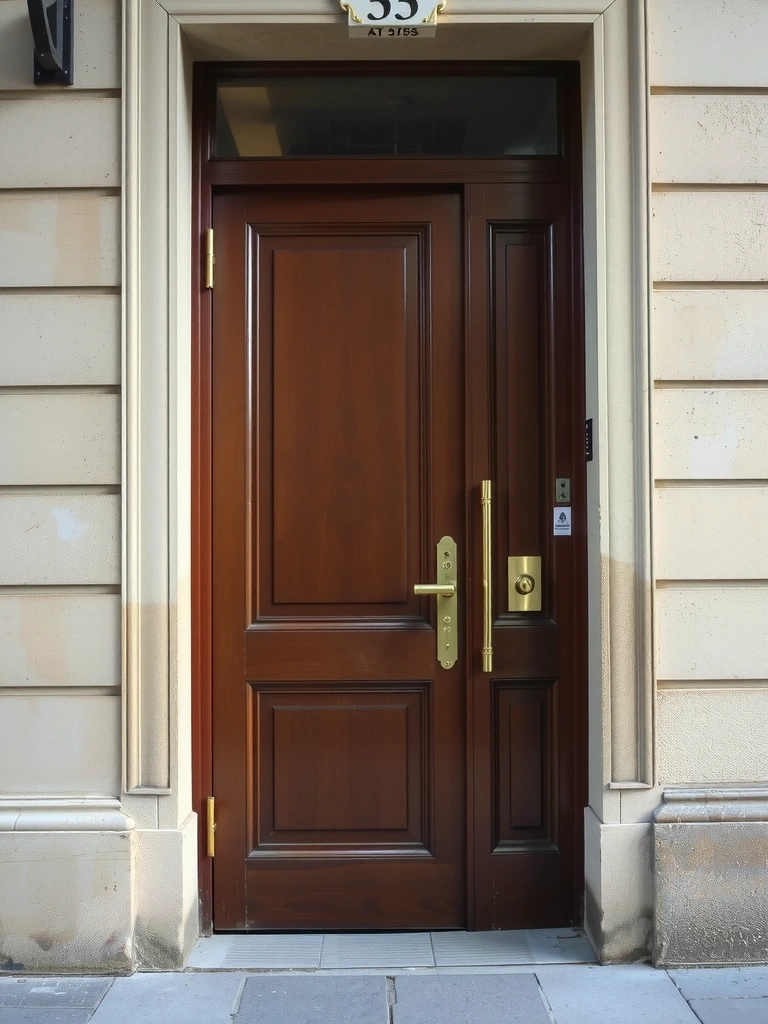 Entrance to 35 Rue Robert et Sonia Delaunay