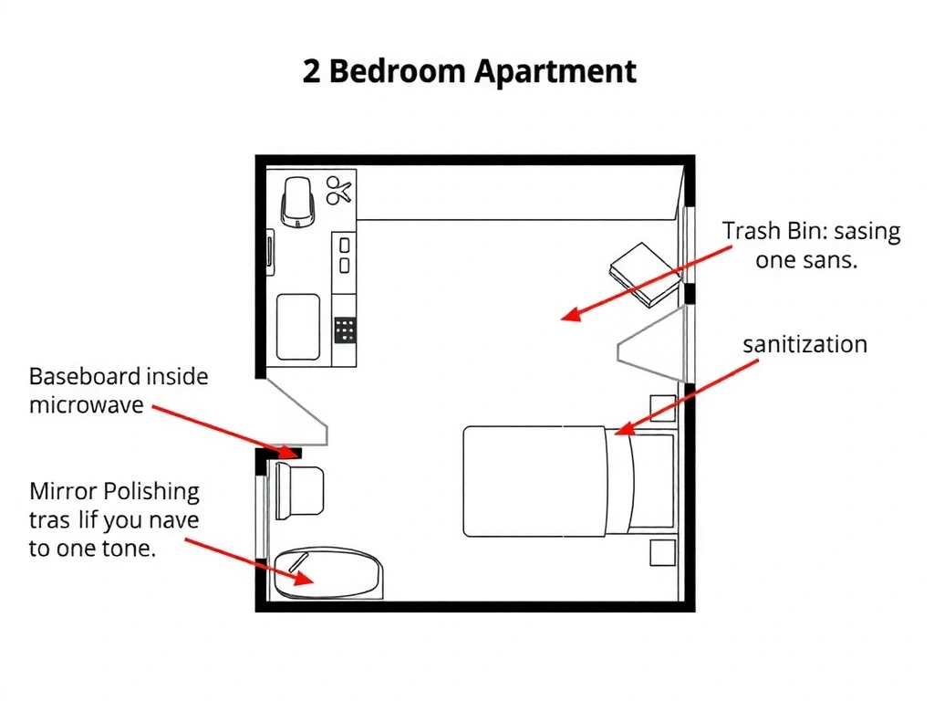 Floor plan annotations